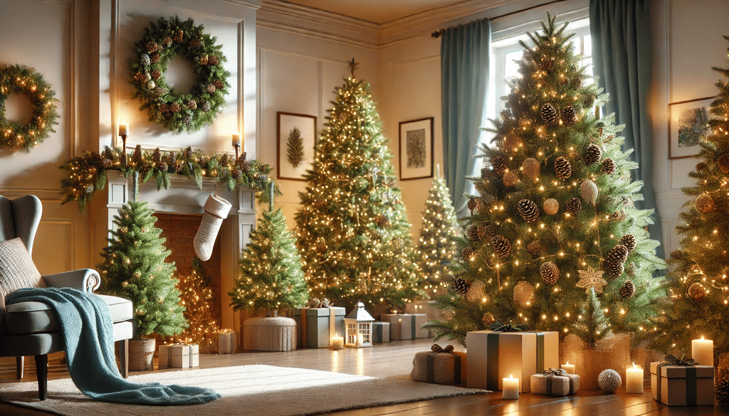Sapin de Noël Artificiel Effet Naturel