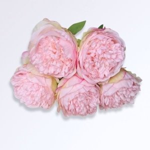 Fleurs Artificielles Pivoines Roses
