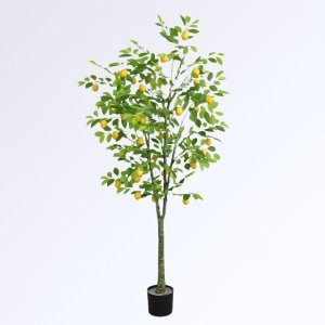 Nouveautés Citronnier Artificiel d'Extérieur en Pot 180 cm