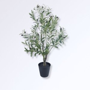 Nouveautés Olivier Artificiel en Pot 90 cm 1 unité