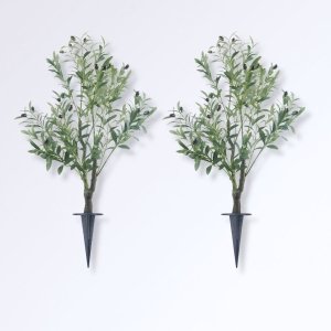 Nouveautés Plante Artificielle Olivier pour Extérieur Lot de 2