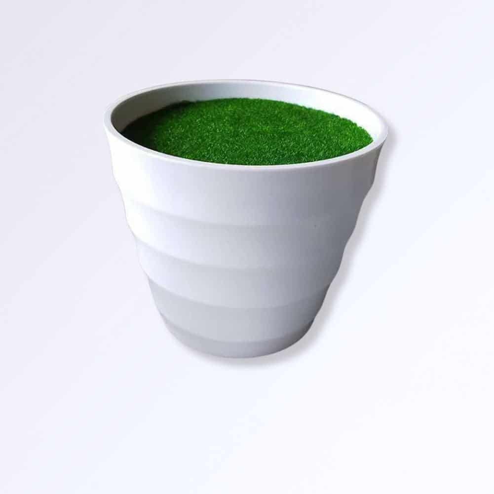 Pot de mousse verte imitation gazon pour plantes Pot de mousse verte imitation gazon pour plantes