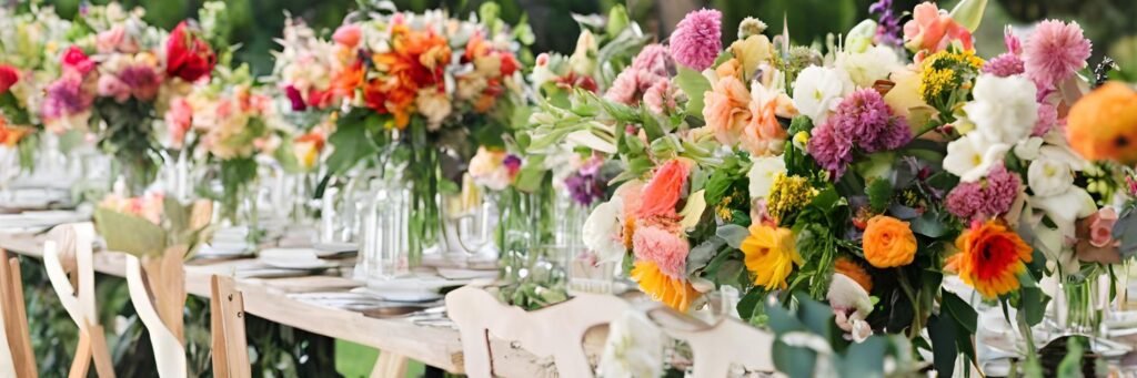 Bouquet de fleurs artificielles